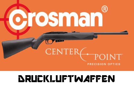 Luftgewehre und Luftpistolen von Crosman
